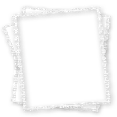 cadre blanc transparent frame transparent - безплатен png