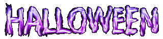 soave text animated halloween purple - GIF animé gratuit