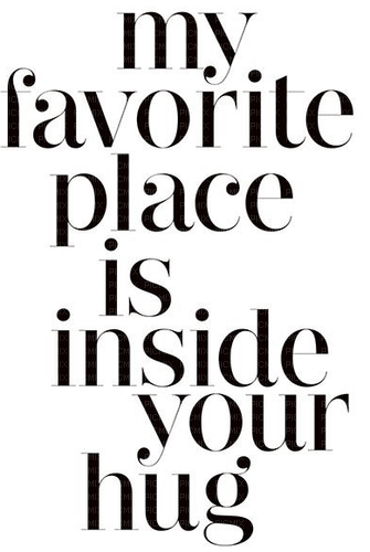 my favorite place is inside your hug - png ฟรี