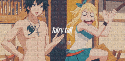 Fairy Tail Manga - Gratis animeret GIF