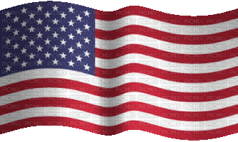 drapeau flag flagge america amerika usa deco tube gif anime animated animation soccer football - GIF animé gratuit