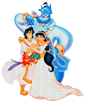 Y.A.M._Cartoons Aladdin Disney - png ฟรี