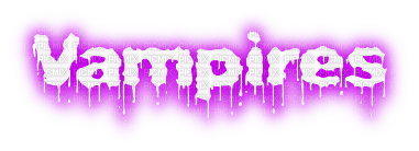 Y.A.M._Gothic Vampires text purple - darmowe png