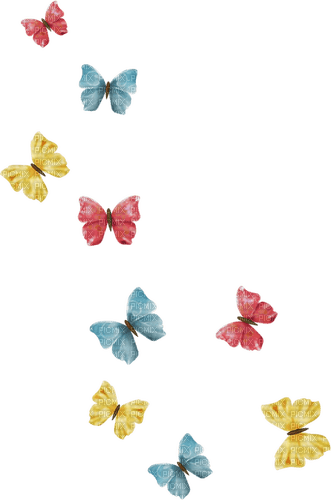 butterflies deco ♥ - zadarmo png
