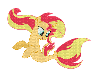 Sunset Shimmer seapony - png gratuito