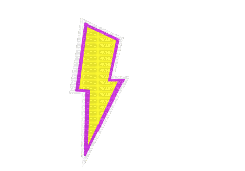 lightning bolt - GIF animado grátis