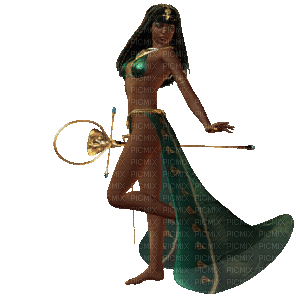 египтянка - GIF animado grátis