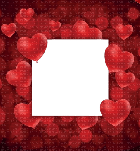 Valentine's.Red.Frame.Victoriabea - kostenlos png