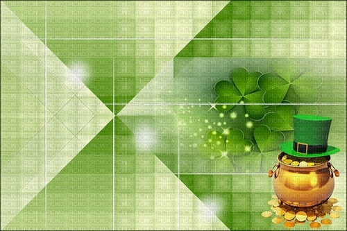 Background Green St. Patrick Day  - Bogusia - ilmainen png