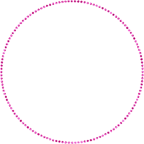 ♥❀❀❀❀ sm3  circle glitter  gif pink - GIF animado gratis