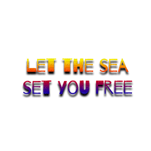 sea free text deco summer dolceluna - Free PNG
