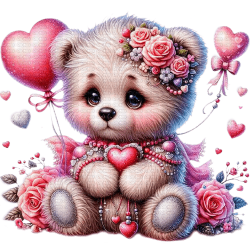 st. Valentine bear by nataliplus - png gratis