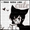 i make nerds look cute - 無料png
