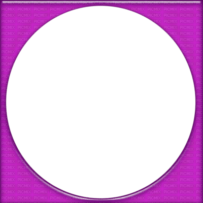 Purple Circle Frame - Free PNG