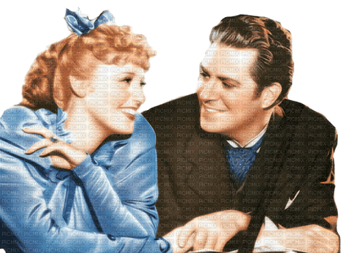 Vintage couple - Free PNG
