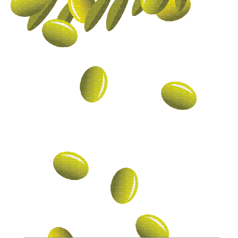Olive Rain - Darmowy animowany GIF