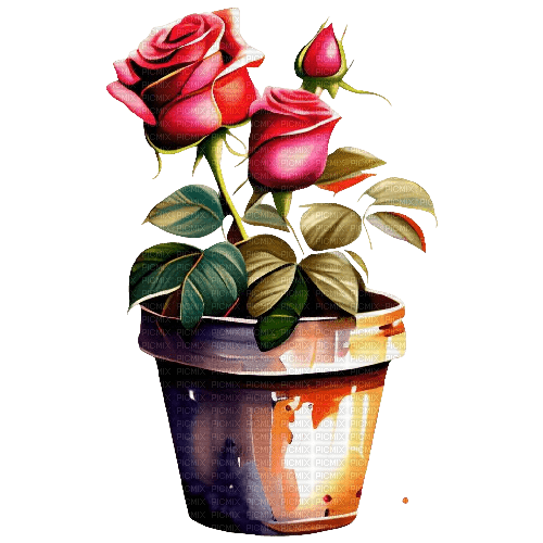 Red Rose - Bogusia - gratis png