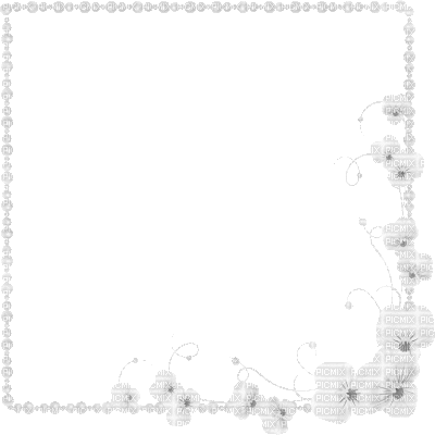 flower frame (created with gimp) - Bezmaksas animēts GIF