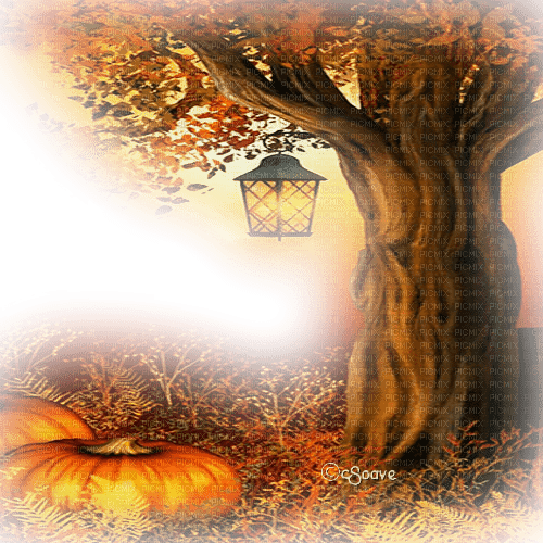 soave background transparent autumn halloween lamp - bezmaksas png