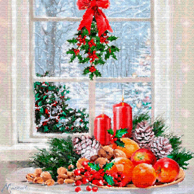 Y.A.M._New year Christmas background - Δωρεάν κινούμενο GIF