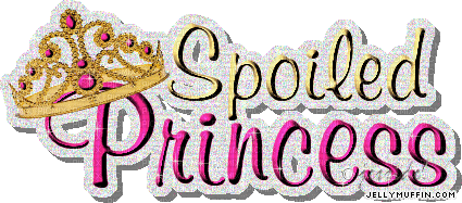Spoiled princess - GIF animado grátis