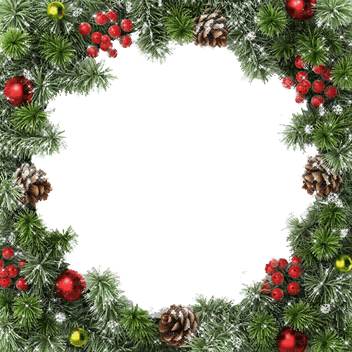 kikkapink winter christmas frame - GIF เคลื่อนไหวฟรี