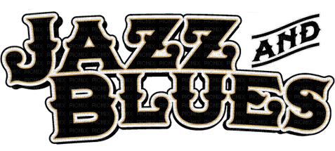 Jazz and Blues.Text.Music.Victoriabea - Free PNG