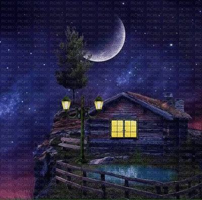 Nacht - GIF animé gratuit