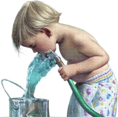 Kaz_Creations Baby Enfant Child Boy Water - 免费PNG