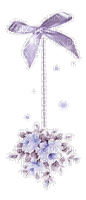 purple flower blinkie chain - 無料のアニメーション GIF