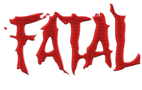 Fatal.Text.Red.Blood.Sang.Victoriabea - png ฟรี