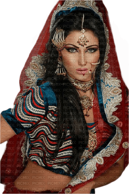 femme indienne - zdarma png