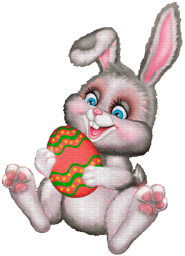 Easter hare by nataliplus - Zdarma animovaný GIF