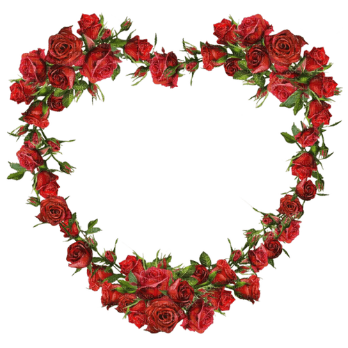 Red Roses.Cadre.Frame.Marco.Victoriabea - 無料png