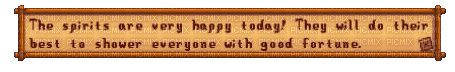 Stardew Valley Good Luck Message - 免费PNG
