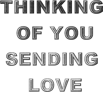 Thinking Love Text Gif - Bogusia - GIF animé gratuit