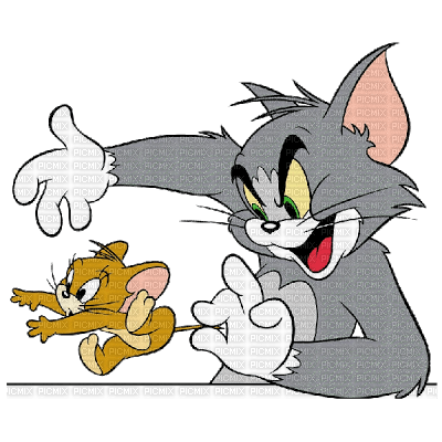 Kaz_Creations Cartoon Tom And Jerry - zdarma png
