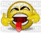 Smiley Tire la langue :p - GIF animé gratuit