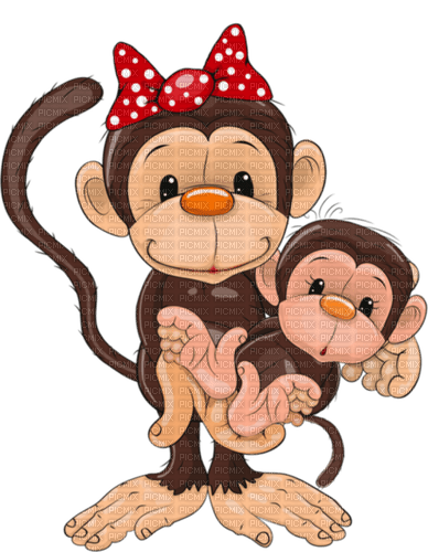 Kaz_Creations  Monkeys - png gratis