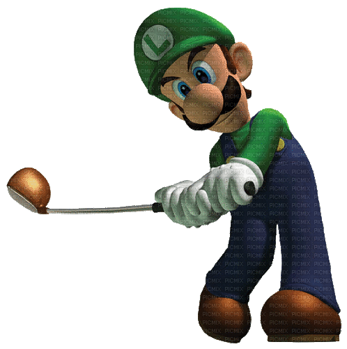 Luigi - GIF animé gratuit