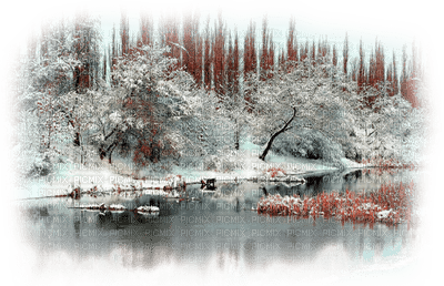 Kaz_Creations Paysage Scenery Winter - png gratis