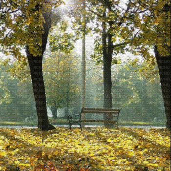 Autumn.Automne.Landscape.Fond.gif.Victoriabea - Бесплатный анимированный гифка