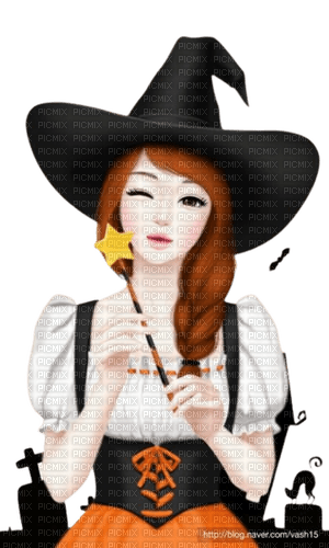 Lovely girl by Mellow HALLOWEEN - png grátis