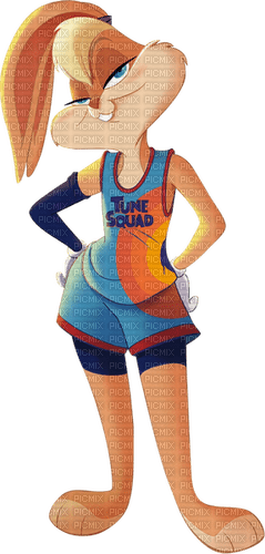 Lola Bunny Disco Basketball Style - PNG gratuit