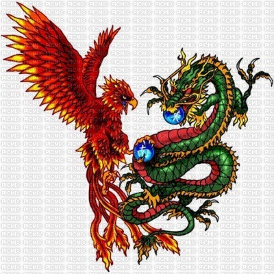 dragon phenix - bezmaksas png
