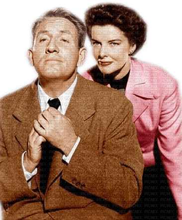 Katharine Hepburn,Spencer Tracy - png grátis