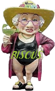 mamie bisous - Free animated GIF