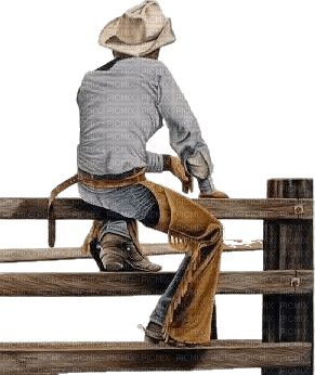 cowboy western fence - gratis png