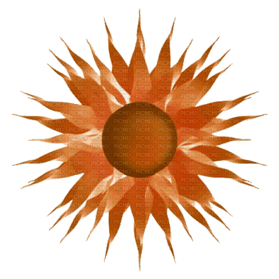 rayon orange et or mouvement Vierge-Marie - GIF animé gratuit
