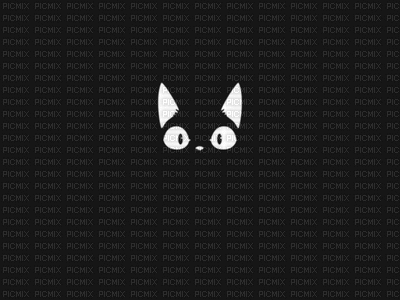 Black Cat on Black - Darmowy animowany GIF